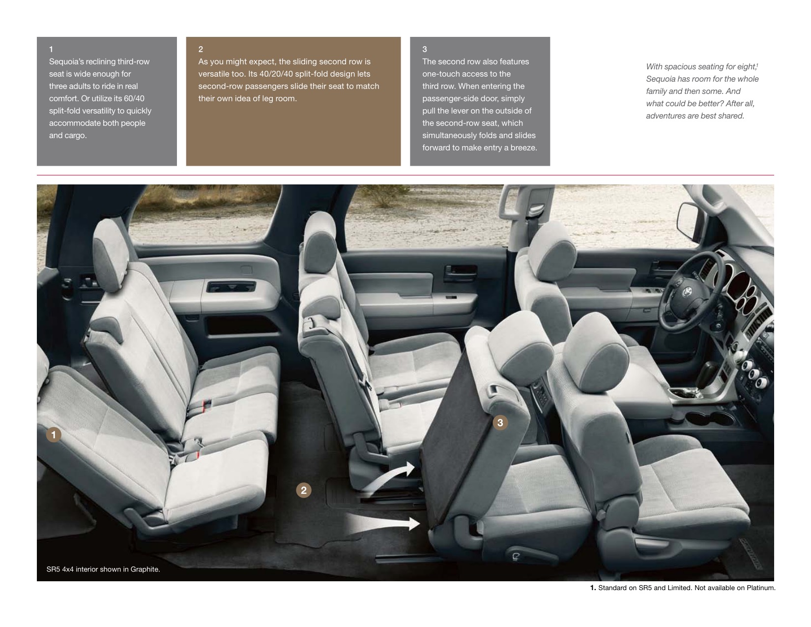 2013 Toyota Sequoia Brochure Page 5